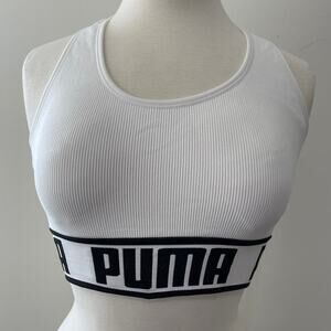 PUMA sports bra size large - stretchy ribbed sports bra